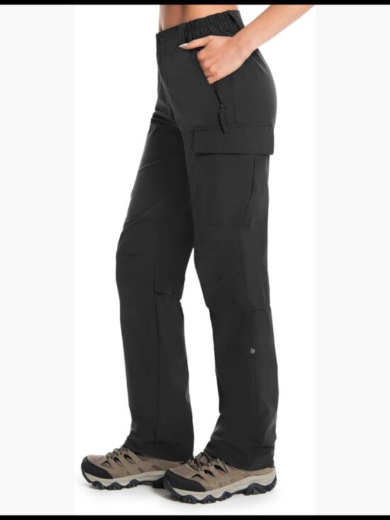 Lightweight Quick Dry Hiking Pants Cargo Travel Work Summer All Seasons